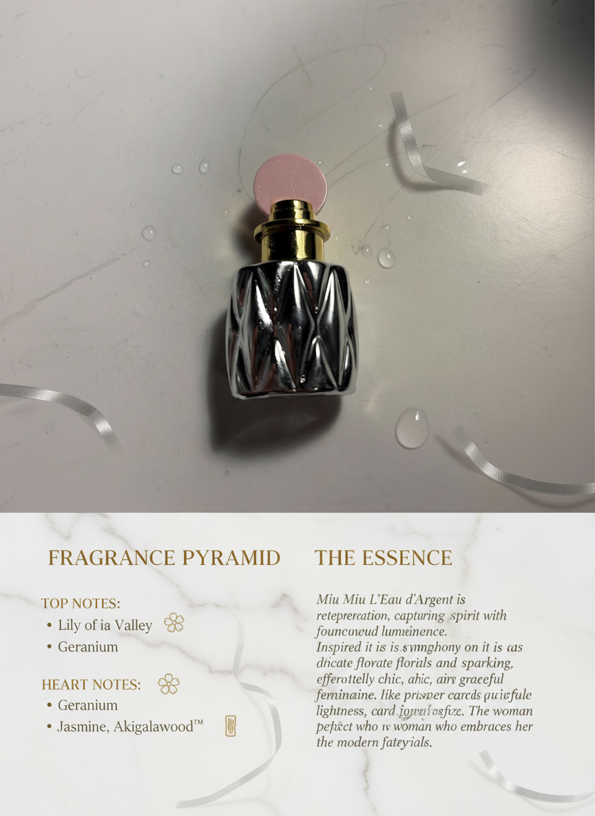 Miu miu leau d argent