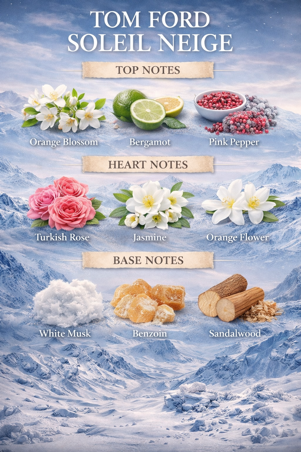Tom ford soleil neige